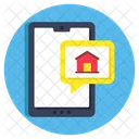 House Chat House Conversation House Communication Icon