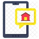 House Chat House Conversation House Communication Icon