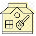 House Clean Color Shadow Thinline Icon Icon