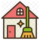 House Clean Housekeeping Icon