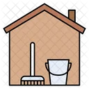 House Dusting Cleaning Icon