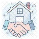 House Contract Property Contract Property Agreement Icon