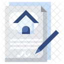 House Contract  Icon