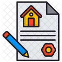 Apartment Property Agreement Icon