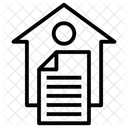 House Contract Property Contract Property Document Icon