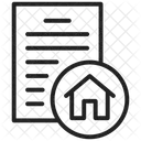 House Contract  Icon