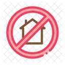 House Crossed Out アイコン