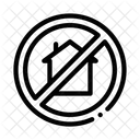 House Crossed Out アイコン
