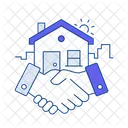 House Deal Property Deal Negotiations Icon