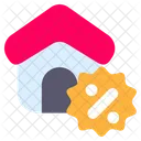 House Discount Discount Sale Icon