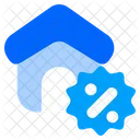 House Discount Discount Sale Icon