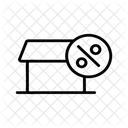 Building Sale Art Icon