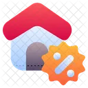 House Discount Discount Sale Icon