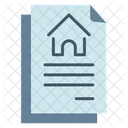 House Document Home Agreement Agreement Icon