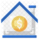 House Dollar House Price Money Icon
