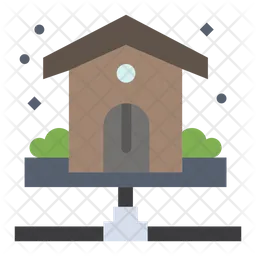 House Drainage Pipe  Icon