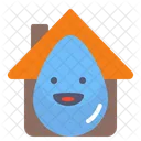 House Drop Water Drop Drop Icon