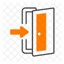 House Entrance Coming Enter Icon