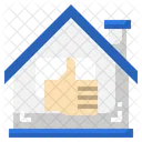 House Feedback Like Real Estate Icon