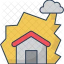 House Fire Home Fire Fire Damage Icon