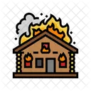 House Fire Wildfire Icon