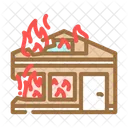 House Fire Wildfire Icon