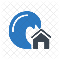 House Flood Icon Of Flat Style Available In Svg Png Eps Ai Icon Fonts