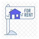 House For Rent Rental Home Flexible Leasing Options Icon