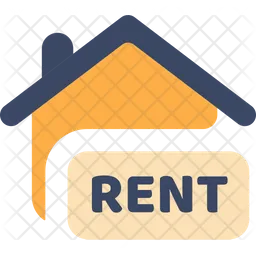 House For Rent Sign  Icon