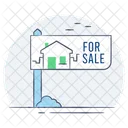 House For Sale Dream Home Diverse Range Icon
