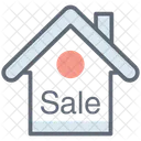 House For Sale Real Estate Property Sale Icon