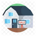 House For Sale Real Estate Property Sale Icon