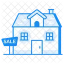 House For Sale Real Estate Property Sale Icon