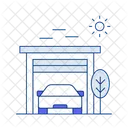 House Garage Convenient Spaces Secure Parking アイコン