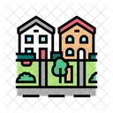 집 정원 가꾸기 집 원예 아이콘