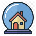 House Glass Ball  Icon