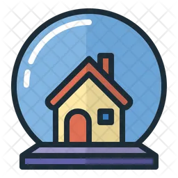 House Glass Ball  Icon