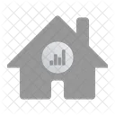 House Graph  Icon