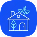 Green Construction Blue Icon Icon