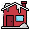 House Snow Winter Icon