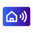 House Security Smart Lock Icon