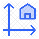 House Size Construction Icon