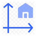 House Size Construction Icon