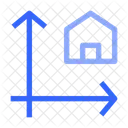 House Size Construction Icon