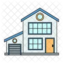 House Building Residence Icon