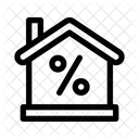 House Discount Promotion Icon