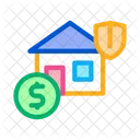 House Protection Insurance Icon