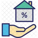 House Interest House Value Property Cost Icon