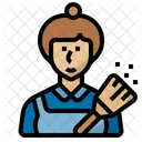 House Keeper Job Occupation Icon