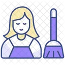 House Keeper Made Cleaner Icon